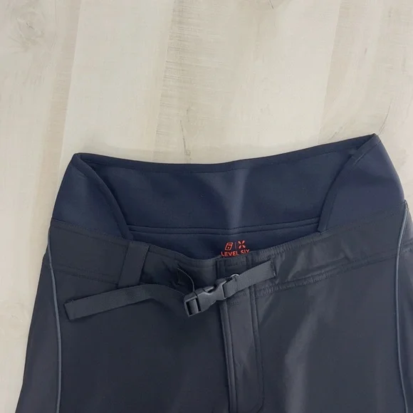 LEVEL SIX mens paddle boarding shorts wetsuit athletic travel 30 black - Picture 4 of 7